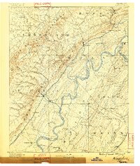 Kingston 1887 topographic map thumbnail