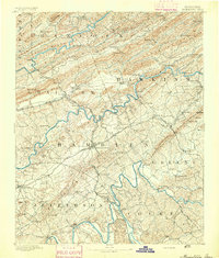 Morristown 1893 topographic map thumbnail