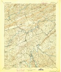 Morristown 1895 topographic map thumbnail