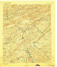 Morristown 1895 topographic map thumbnail