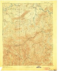 Mt Guyot 1893 topographic map thumbnail