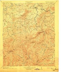 Mt Guyot 1912 topographic map thumbnail