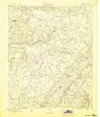 Pikeville 1895 topographic map thumbnail