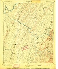 Cleveland 1901 topographic map thumbnail