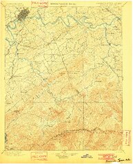 Knoxville 1901 topographic map thumbnail