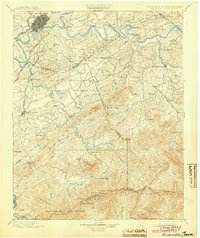Knoxville 1901 topographic map thumbnail