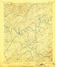 Loudon 1895 topographic map thumbnail