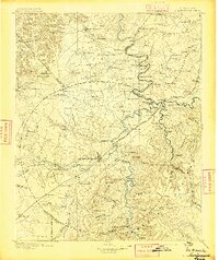 Mc Minnville 1895 topographic map preview