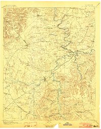 Mc Minnville 1895 topographic map preview
