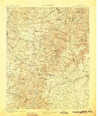 Standingstone 1898 topographic map thumbnail