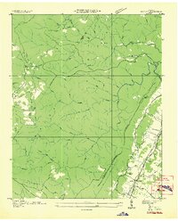 Pennine 1935 topographic map thumbnail