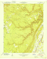 Pennine 1949 topographic map thumbnail