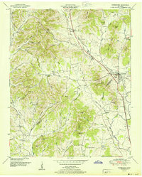 Petersburg 1951 topographic map thumbnail