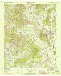 Petersburg 1951 topographic map thumbnail