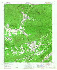 Petros 1952 topographic map preview