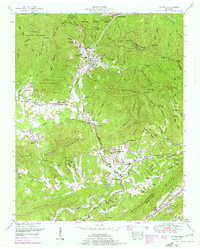 Petros 1952 topographic map thumbnail