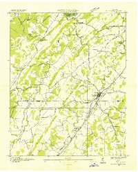 Philadelphia 1935 topographic map thumbnail