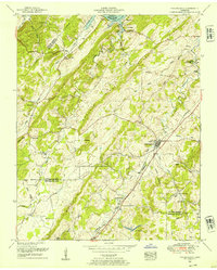 Philadelphia 1952 topographic map thumbnail