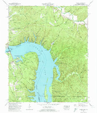 Pickwick 1972 topographic map thumbnail