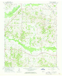 Pillowville 1967 topographic map thumbnail