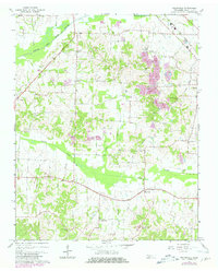 Pillowville 1967 topographic map thumbnail