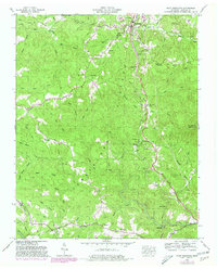 Pilot Mountain 1952 topographic map thumbnail