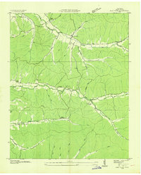 Pine View 1936 topographic map thumbnail