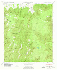Pitcher Ridge 1948 topographic map thumbnail