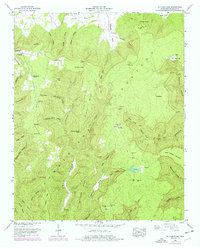 Pitcher Ridge 1948 topographic map thumbnail