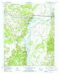 Pittsburg Landing 1972 topographic map thumbnail