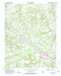 Pleasant View 1957 topographic map thumbnail