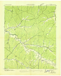Pleasantville 1936 topographic map thumbnail