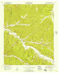 Pleasantville 1951 topographic map thumbnail
