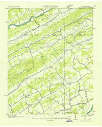 Plum Grove 1935 topographic map thumbnail