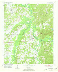 Pocahontas 1950 topographic map thumbnail