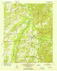 Pocahontas 1952 topographic map thumbnail