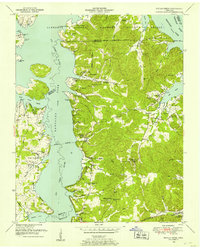 Poplar Creek 1949 topographic map thumbnail