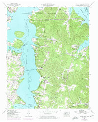 Poplar Creek 1949 topographic map thumbnail