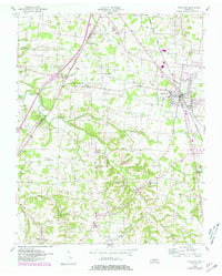 Portland 1956 topographic map thumbnail