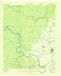 Postelle 1936 topographic map thumbnail