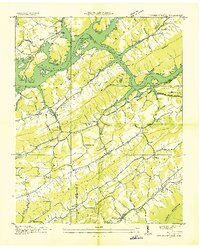 Powder Springs 1936 topographic map thumbnail