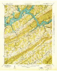 Powder Springs 1942 topographic map thumbnail