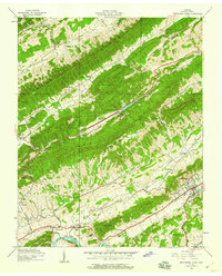 Pressmens Home 1940 topographic map thumbnail