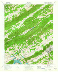 Pressmens Home topographic map thumbnail