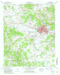 Pulaski 1966 topographic map thumbnail