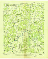 Rally Hill 1936 topographic map thumbnail