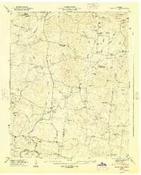 Rally Hill 1947 topographic map thumbnail