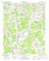 Rally Hill 1947 topographic map thumbnail