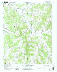 Readyville 1962 topographic map thumbnail