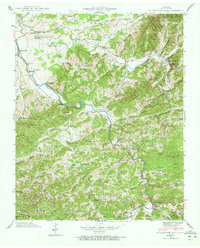 Richardson Cove 1940 topographic map thumbnail